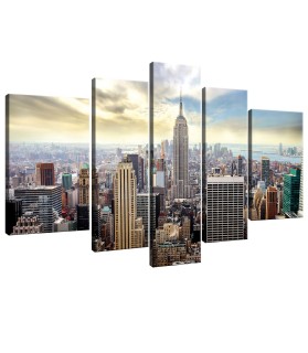 Vászonkép szett 5 darabos New York 1