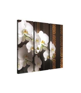 Vászonkép szett 3 darabos Orchidea elegáns 3