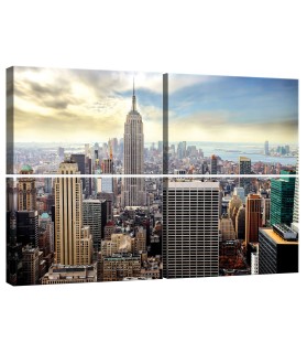 Vászonkép szett 4  darabos New York 1