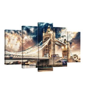 Vászonkép szett 5 darabos London híd