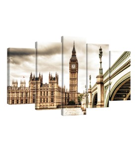 Vászonkép szett 5 darabos Big Ben
