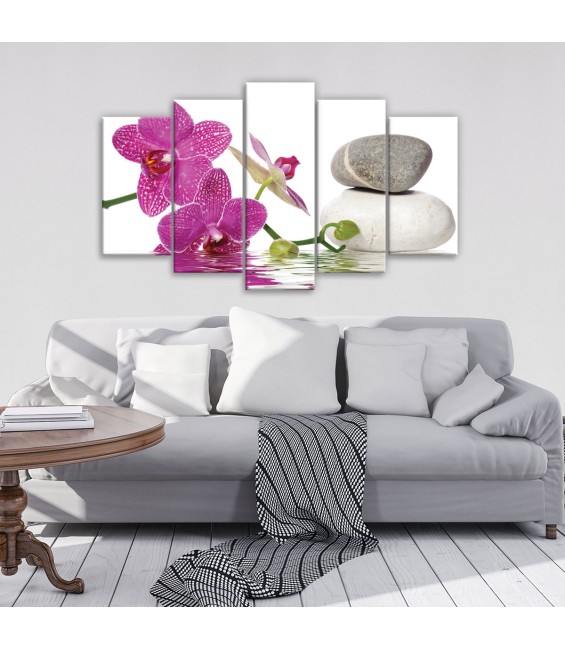Vászonkép szett 5 darabos Orchidea elegáns 5