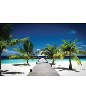 Wallpaper Mural Beach resort L