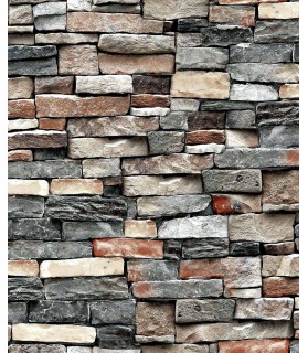 Tapéta vinyl Wall kő 3D bézs Tapéta vinyl Wall kő 3D bézs