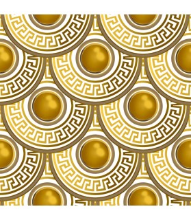 Tapéta vinyl Circle Versace 3D arany Tapéta vinyl Circle Versace 3D arany